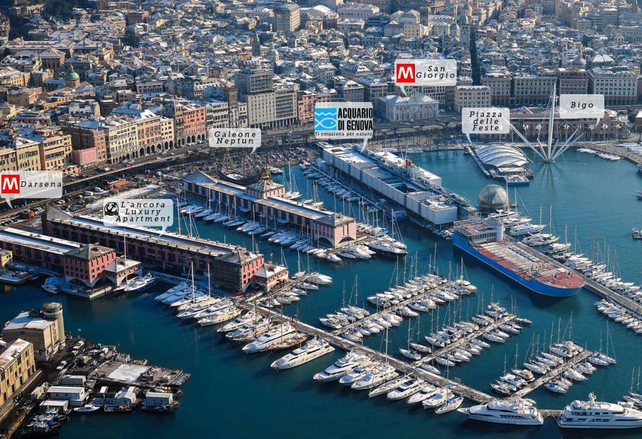 L'Ancora Luxury Apartment Genoa Ngoại thất bức ảnh